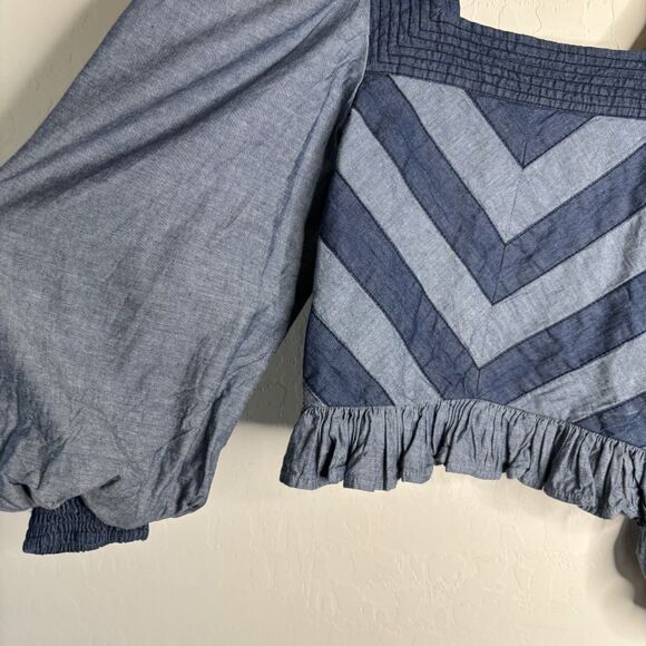 Anthropologie Love The Label Puff Blouse - Picture 6 of 7